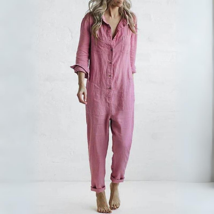Stilla | Stilfuld Langærmet Jumpsuit til Kvinder