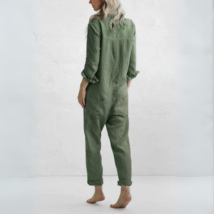 Stilla | Stilfuld Langærmet Jumpsuit til Kvinder