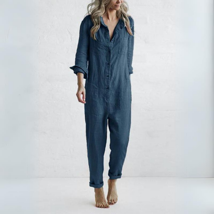 Stilla | Stilfuld Langærmet Jumpsuit til Kvinder