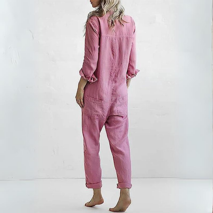 Stilla | Stilfuld Langærmet Jumpsuit til Kvinder