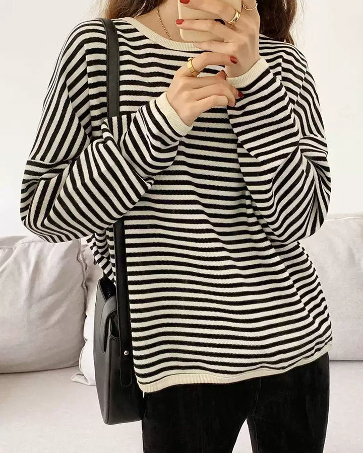 Stilla | Bluse Pull Stribet « Charlotte ».