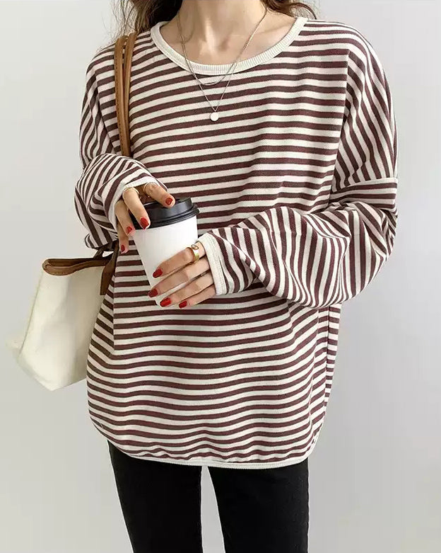Stilla | Bluse Pull Stribet « Charlotte ».