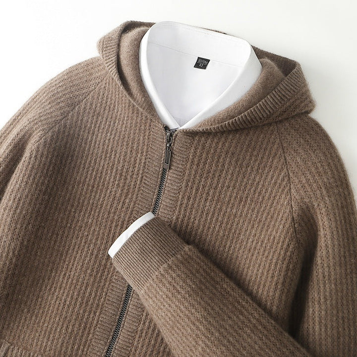 Stilla | Cashmere Lynlås Hoodie