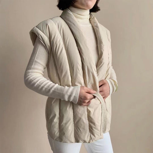 Stilla | Wrap Puffer Bælteveste