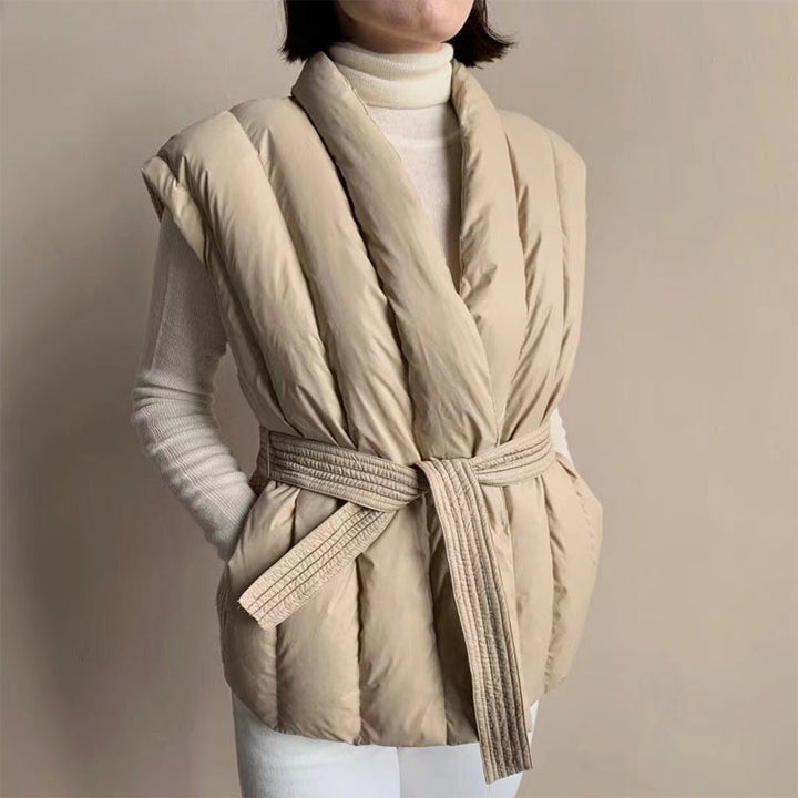 Stilla | Wrap Puffer Bælteveste