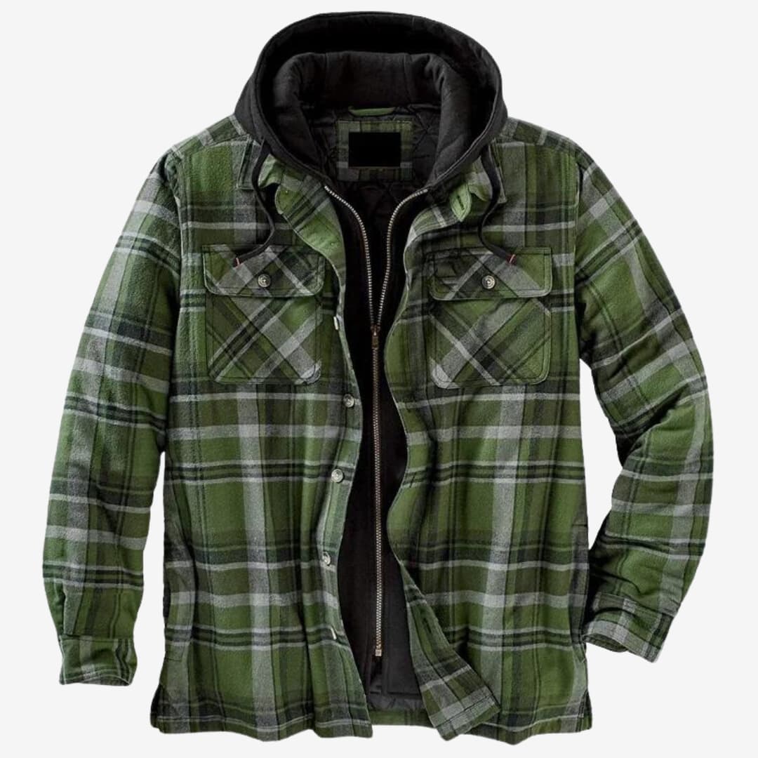Stilla | Moderne Flannel-Jakke med Afslappet Varme