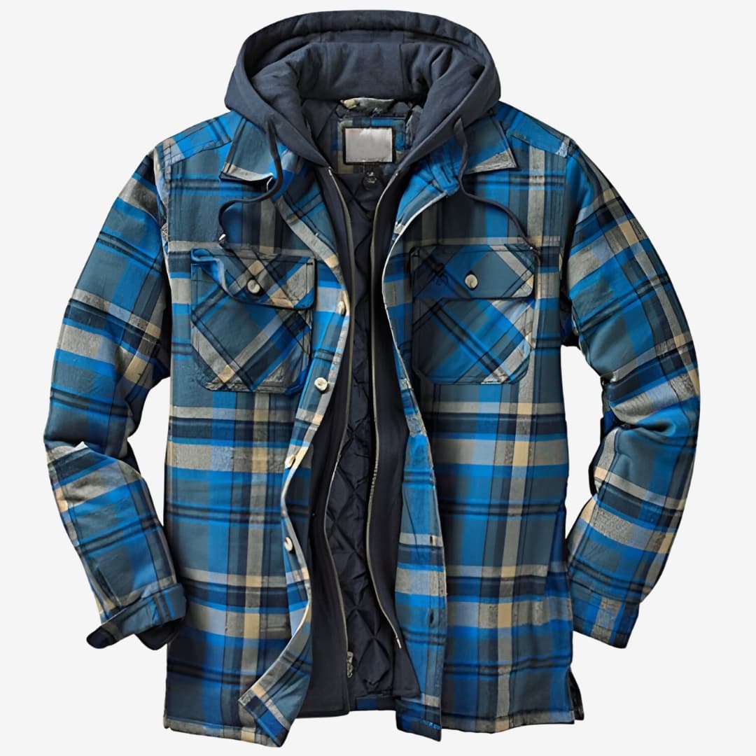 Stilla | Moderne Flannel-Jakke med Afslappet Varme