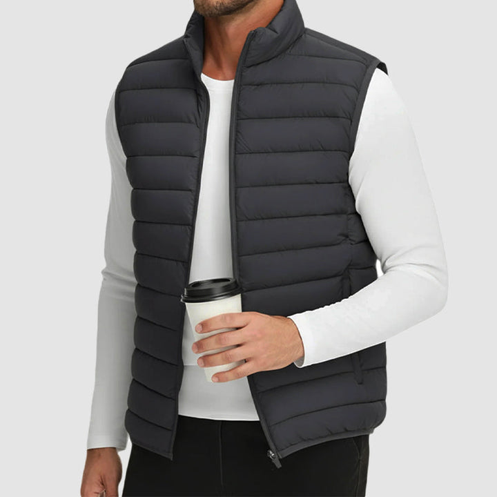 Stilla | Steppet Puffer-Veste med Bærbart Design