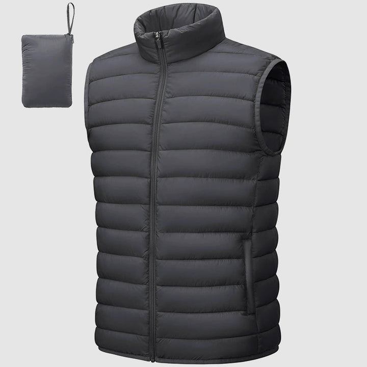 Stilla | Steppet Puffer-Veste med Bærbart Design