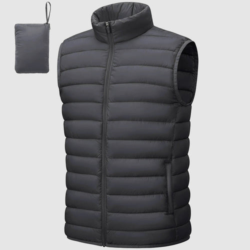 Stilla | Steppet Puffer-Veste med Bærbart Design
