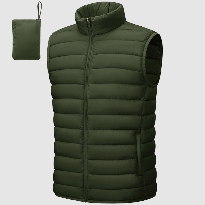 Stilla | Steppet Puffer-Veste med Bærbart Design
