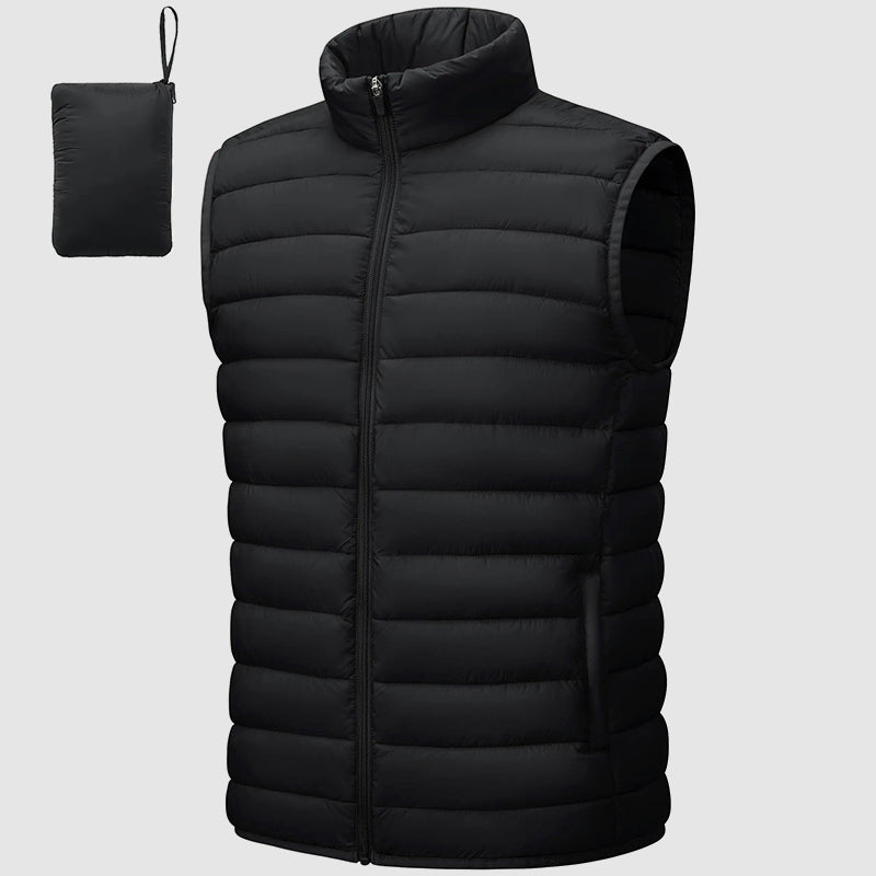 Stilla | Steppet Puffer-Veste med Bærbart Design