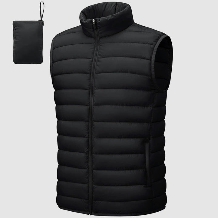 Stilla | Steppet Puffer-Veste med Bærbart Design