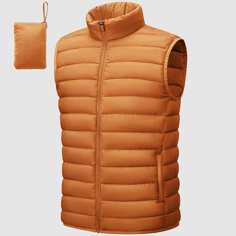 Stilla | Steppet Puffer-Veste med Bærbart Design