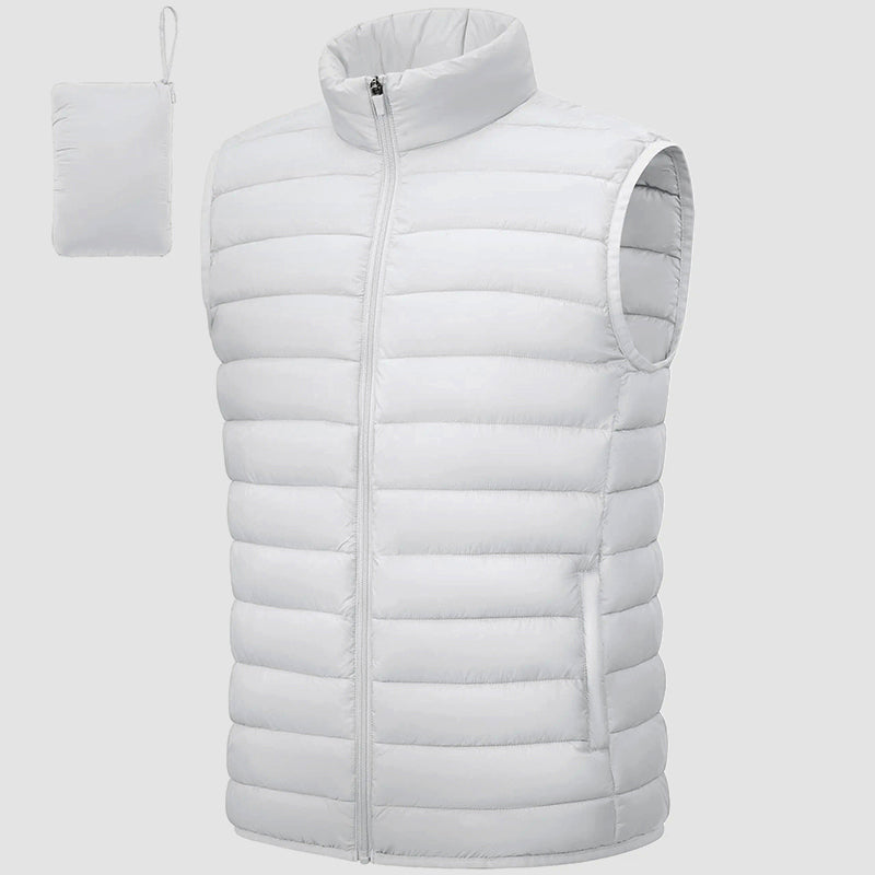 Stilla | Steppet Puffer-Veste med Bærbart Design