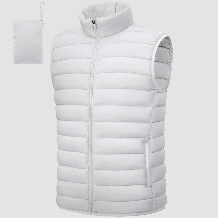 Stilla | Steppet Puffer-Veste med Bærbart Design