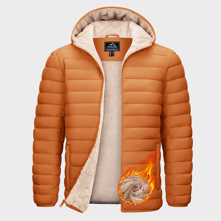 Stilla | Vandafvisende Pufferjakke med Sherpa-Fleece-Foring