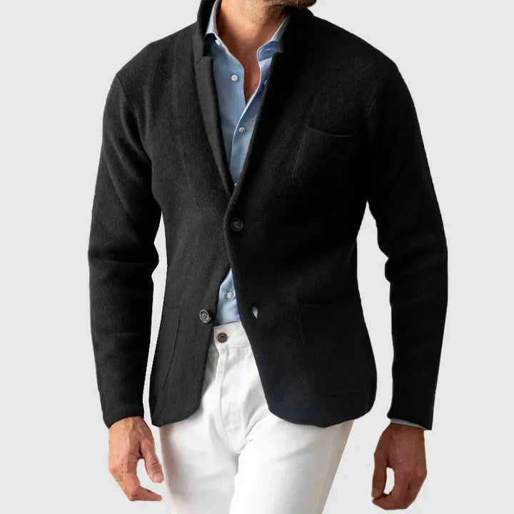 Stilla | Lægger Knapstrikkeblazer