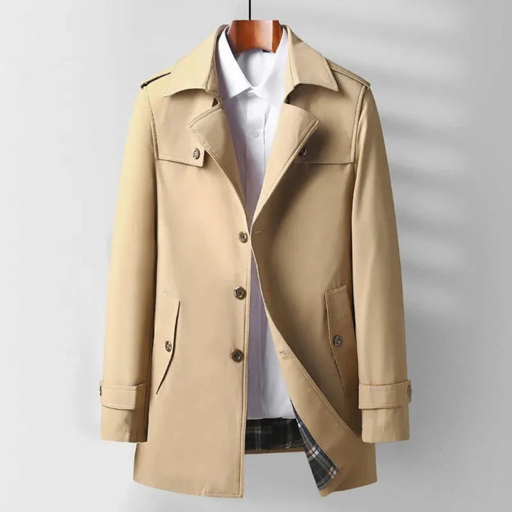 Stilla | Klassisk Mid-Length Trenchcoat