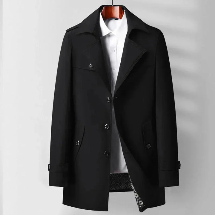 Stilla | Klassisk Mid-Length Trenchcoat