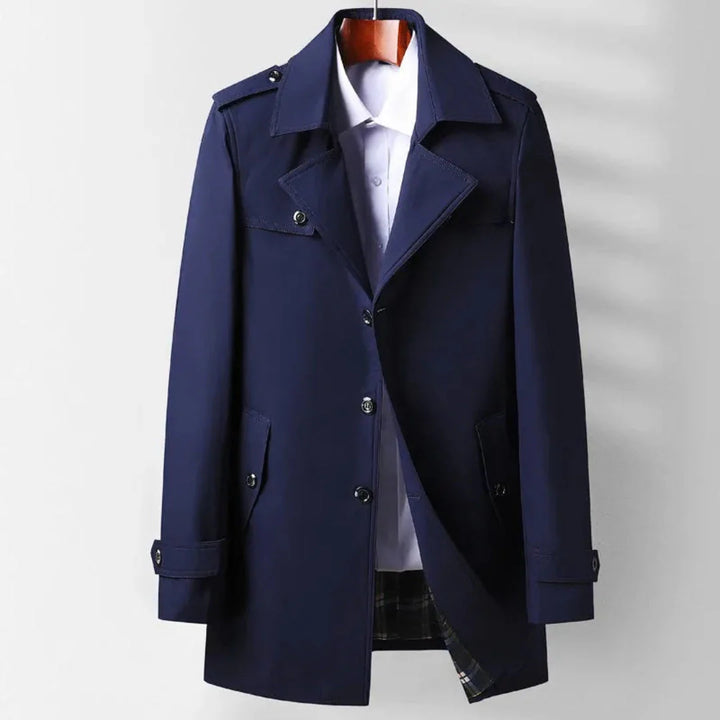 Stilla | Klassisk Mid-Length Trenchcoat