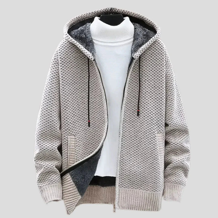 Stilla | Strikfleece Zip Hoodie