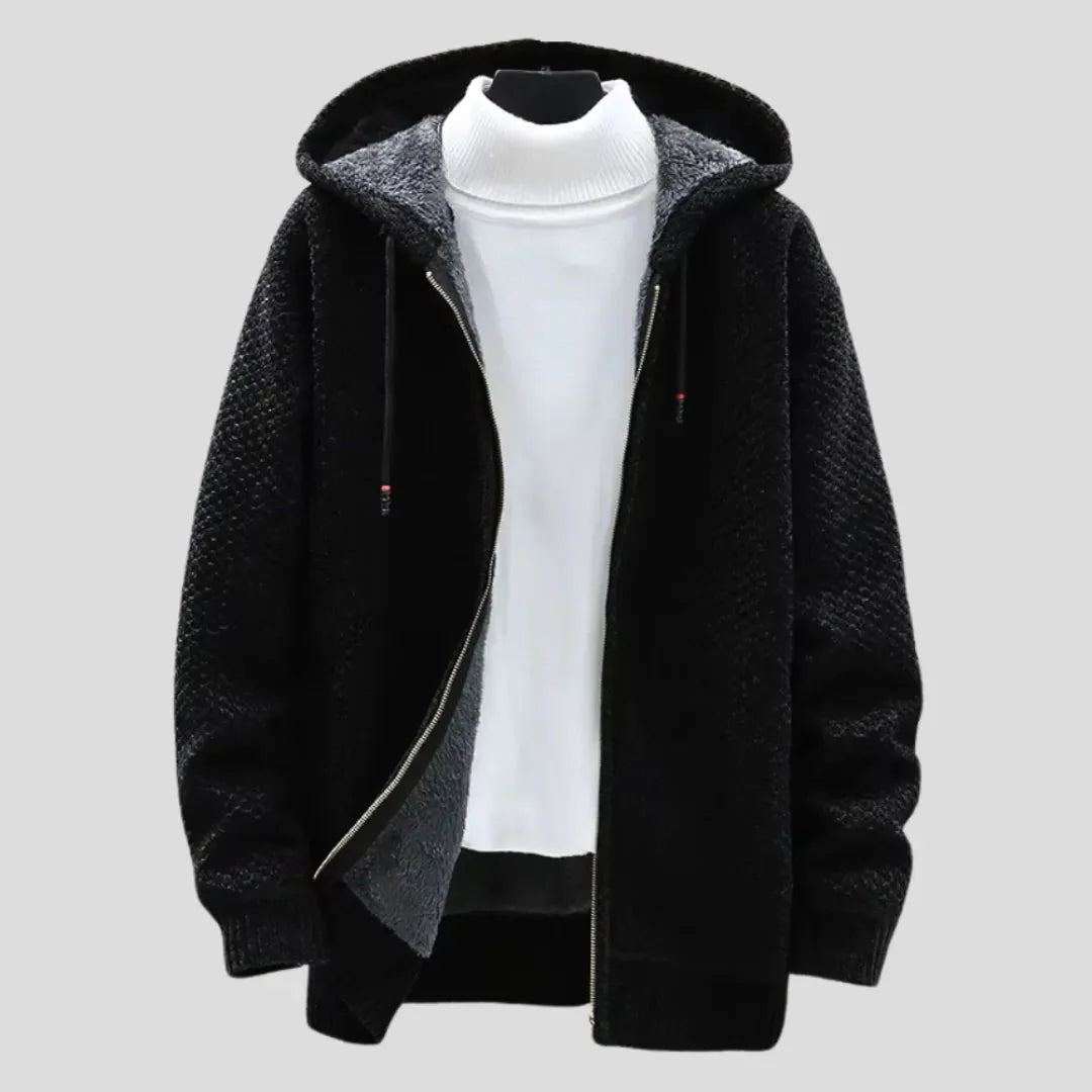 Stilla | Strikfleece Zip Hoodie