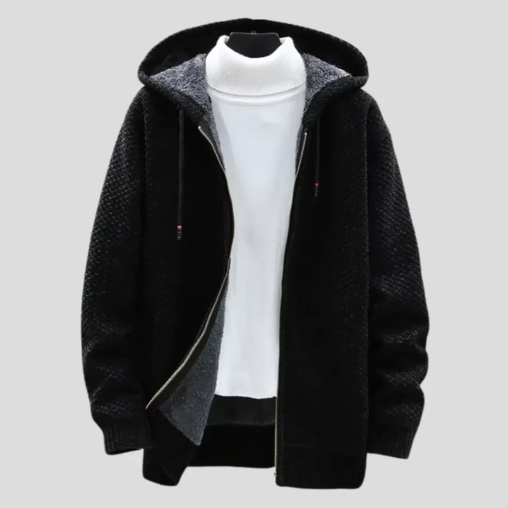 Stilla | Strikfleece Zip Hoodie