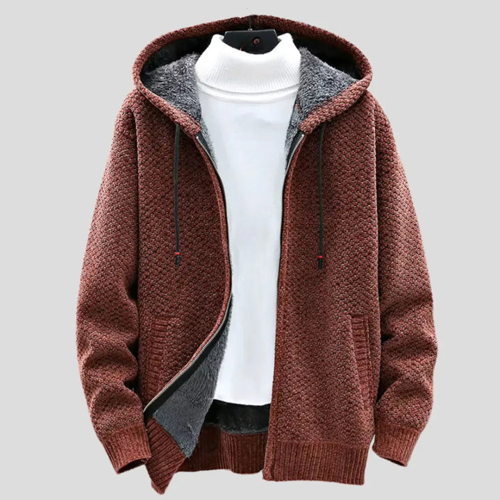 Stilla | Strikfleece Zip Hoodie