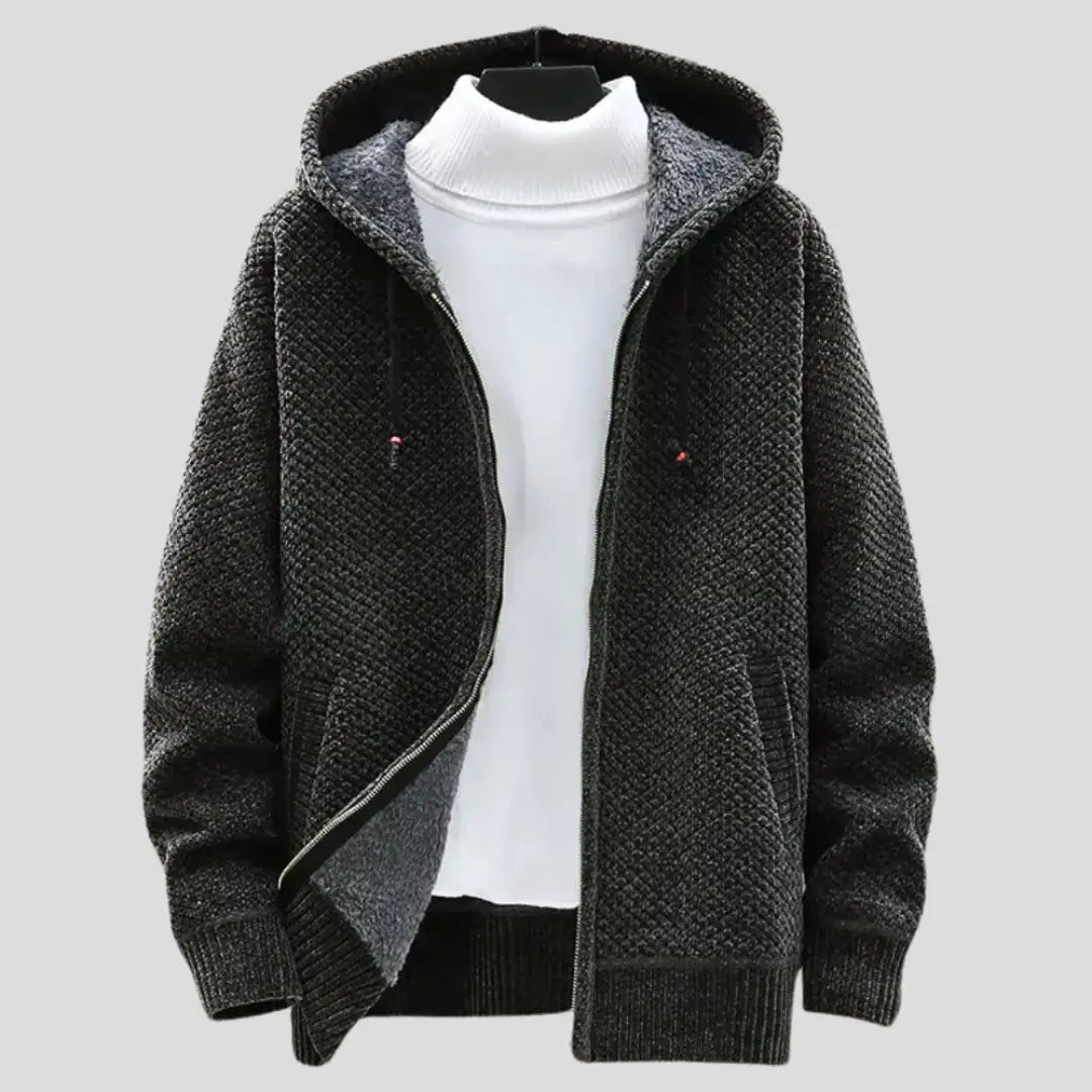 Stilla | Strikfleece Zip Hoodie