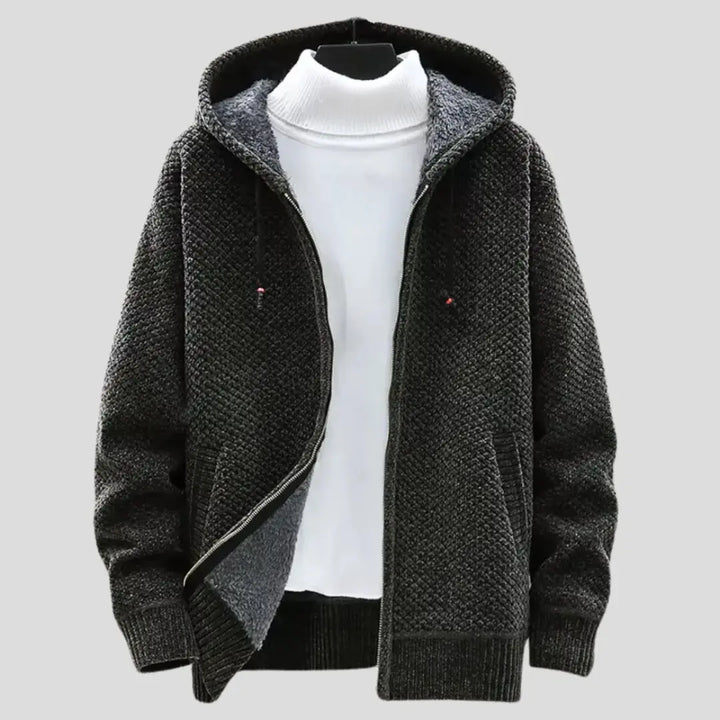 Stilla | Strikfleece Zip Hoodie