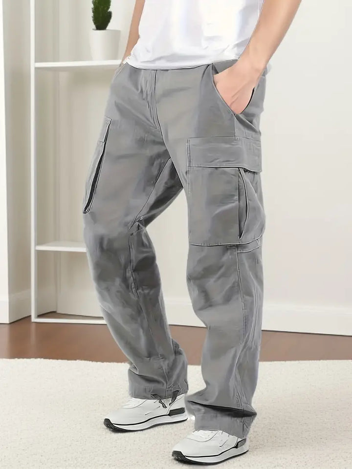 Stilla | Casual Joggingbukser Herre med Elastisk Talje Og Lommer