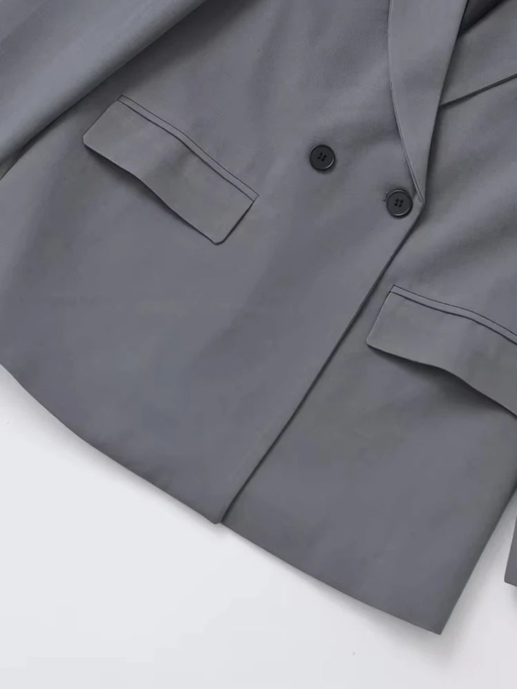 Stilla | Dame Blazer - Struktureret med dobbelt knapstand