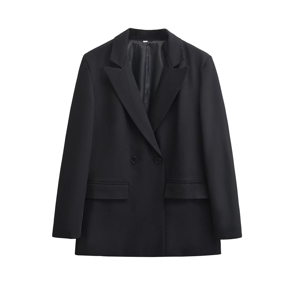 Stilla | Dame Blazer - Struktureret med dobbelt knapstand