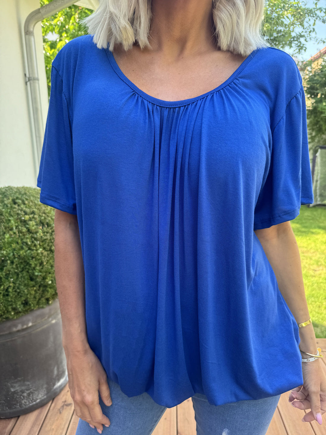Stilla | Basic T-Shirt Med Gummibånd