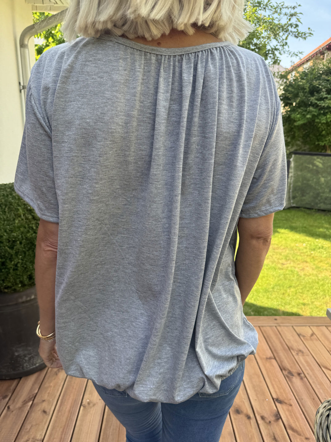 Stilla | Basic T-Shirt Med Gummibånd