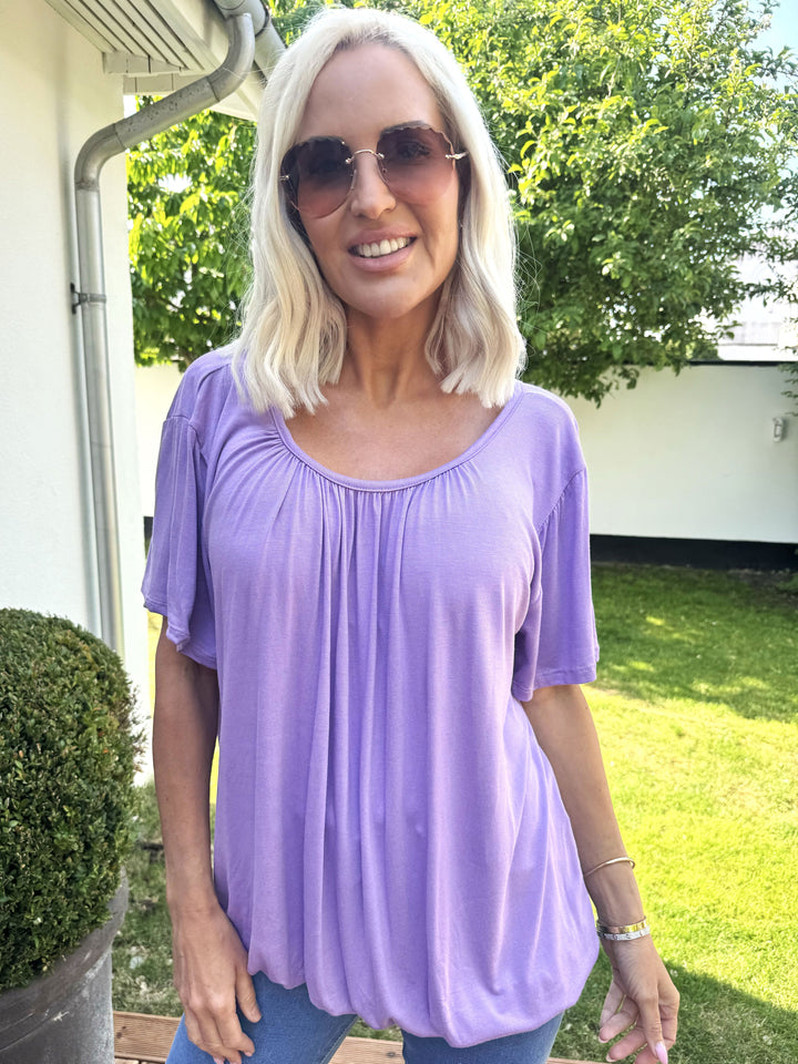 Stilla | Basic T-Shirt Med Gummibånd