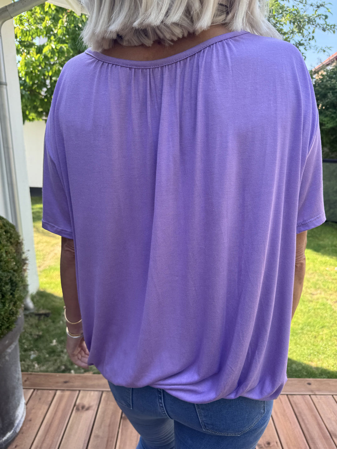 Stilla | Basic T-Shirt Med Gummibånd