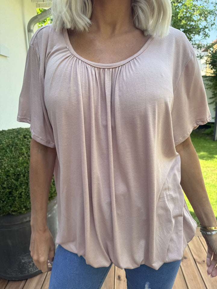 Stilla | Basic T-Shirt Med Gummibånd