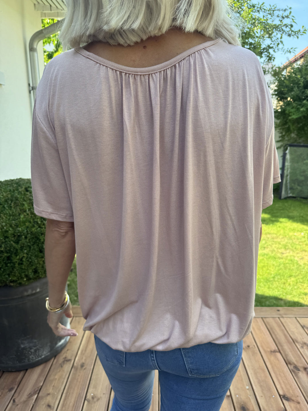 Stilla | Basic T-Shirt Med Gummibånd