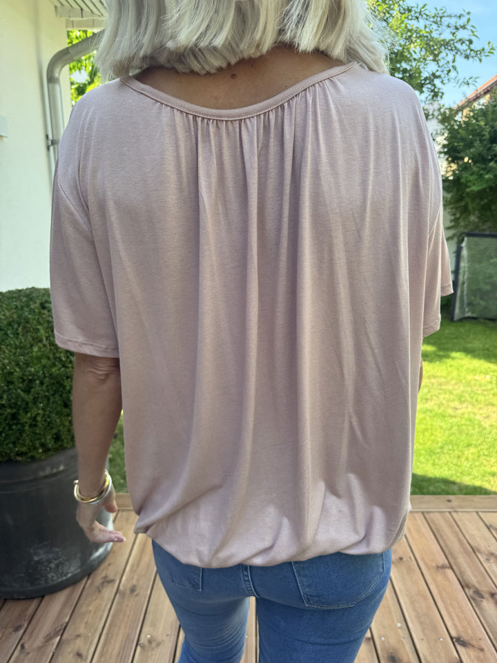 Stilla | Basic T-Shirt Med Gummibånd