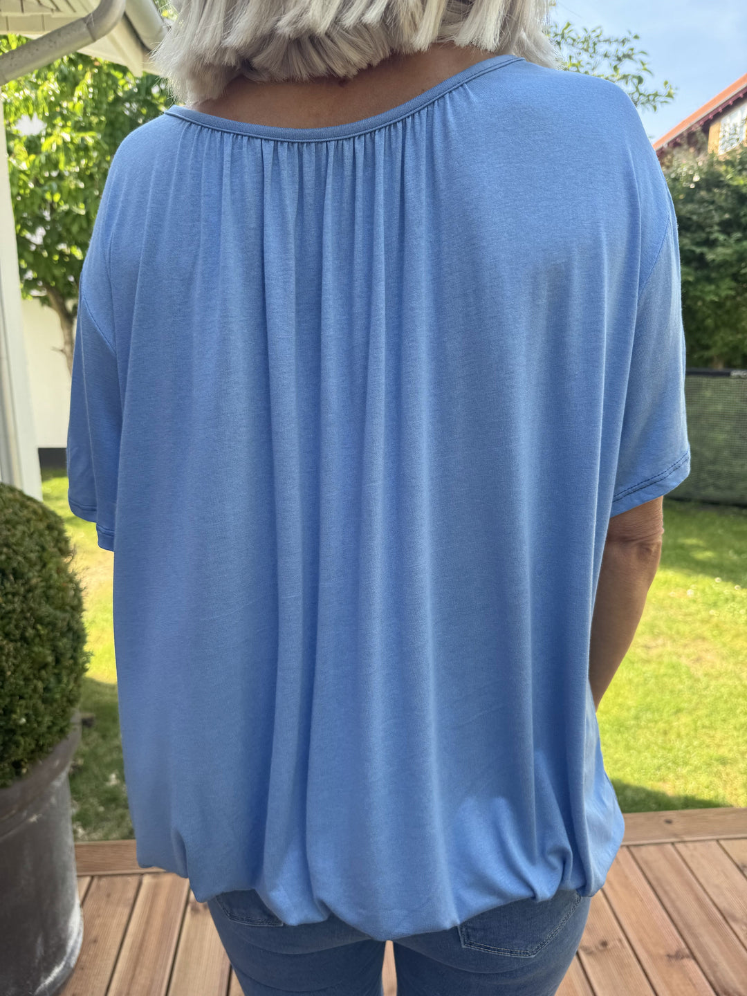 Stilla | Basic T-Shirt Med Gummibånd