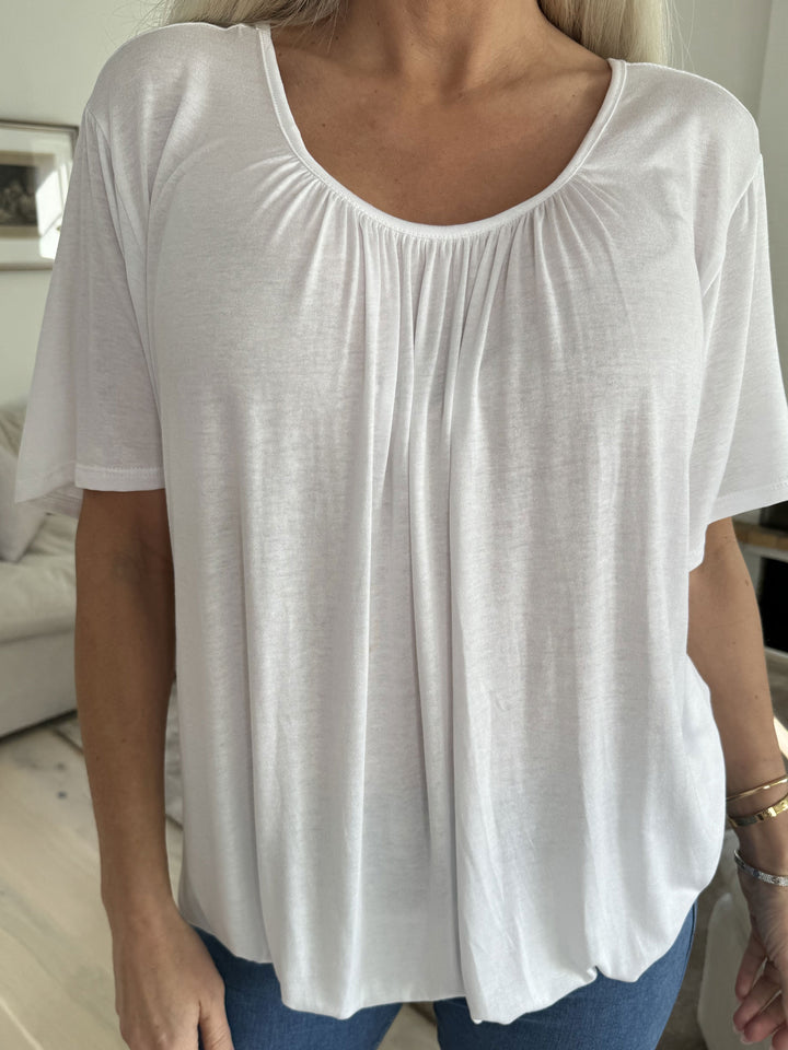 Stilla | Basic T-Shirt Med Gummibånd