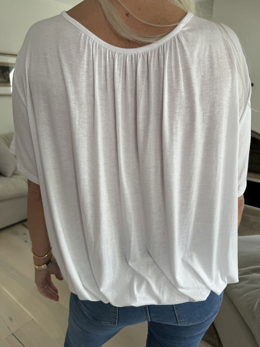 Stilla | Basic T-Shirt Med Gummibånd