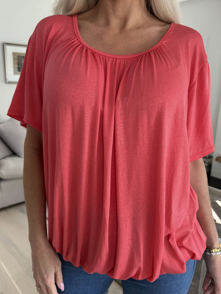 Stilla | Basic T-Shirt Med Gummibånd