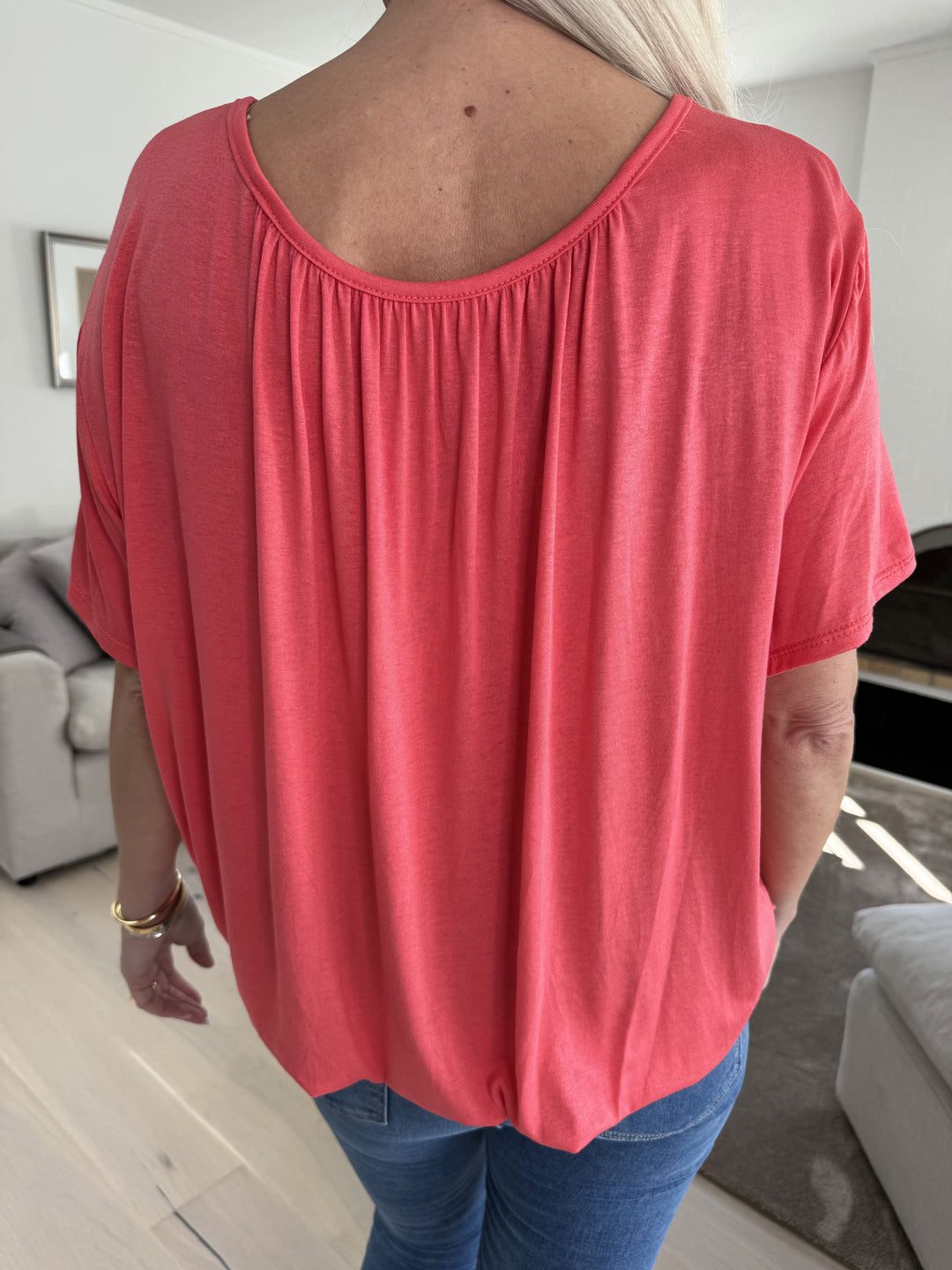 Stilla | Basic T-Shirt Med Gummibånd