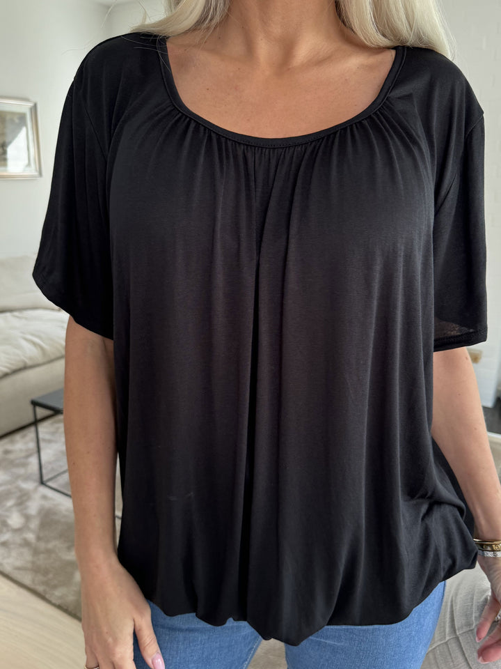 Stilla | Basic T-Shirt Med Gummibånd