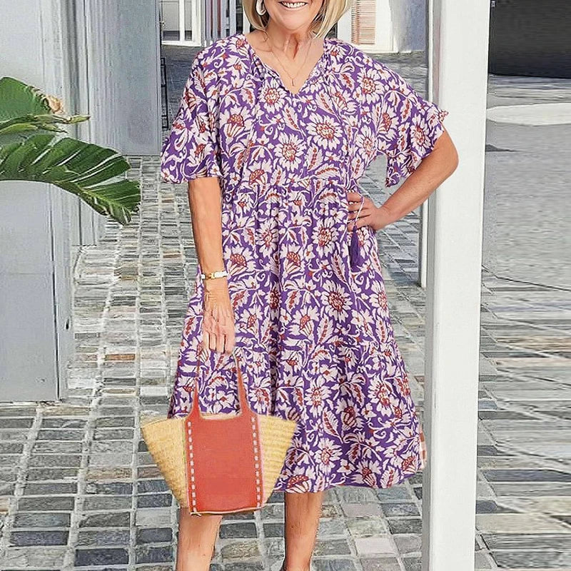 Stilla | Sommerkjole med Print