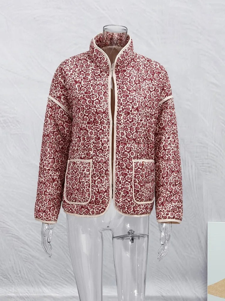 Stilla | Vintagejakke med blomsterprint