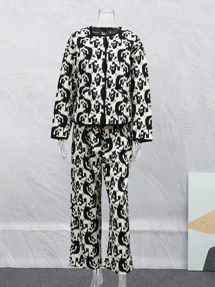 Stilla | Vintagejakke med blomsterprint